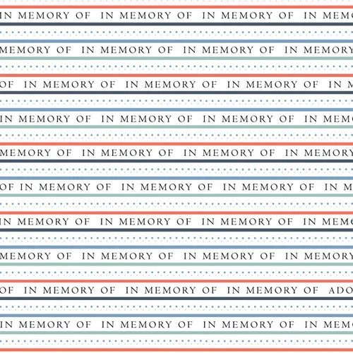 Scrapbook Customs - 12 x 12 Paper Pack - In Memory Of 13 Scrapbook Customs - 12 x 12 Paper Pack - In Memory Of