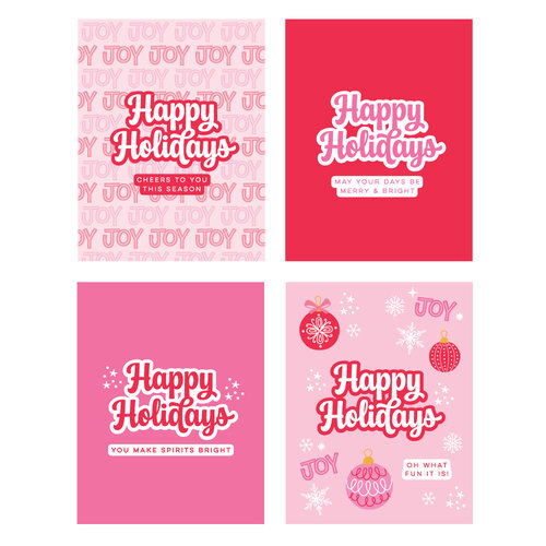 Scrapbook.com - Clear Photopolymer Stamp Set - Holiday