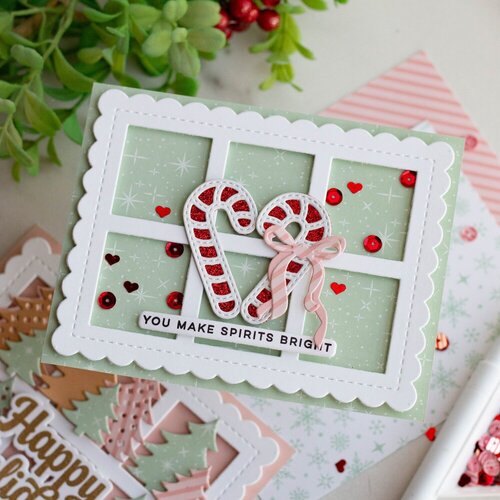 Scrapbook.com - Clear Photopolymer Stamp Set - Holiday