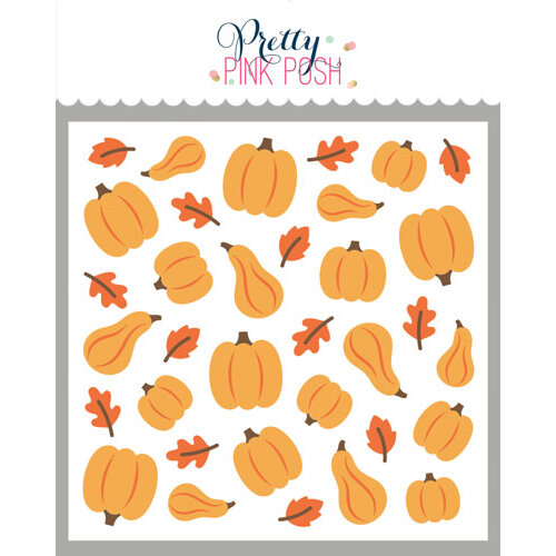 Pretty Pink Posh - Layering Stencils - Autumn Harvest