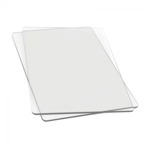 Sizzix - Cutting Pads - Standard - 2 Pair 4 Plates - Clear 2 Sizzix - Cutting Pads - Standard - 2 Pair 4 Plates - Clear