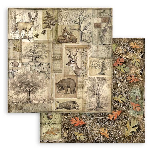 Stamperia - Forest Collection - 12 x 12 Paper Pad 8 Stamperia - Forest Collection - 12 x 12 Paper Pad