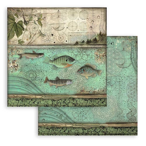 Stamperia - Forest Collection - 12 x 12 Paper Pad 9 Stamperia - Forest Collection - 12 x 12 Paper Pad