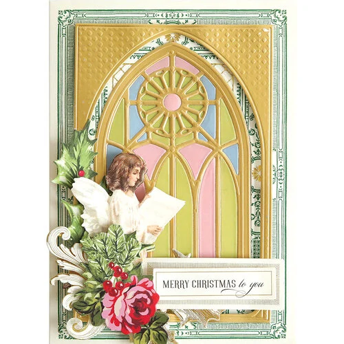 Anna Griffin - Dies - Stained Glass Card Front 2 Anna Griffin - Dies - Stained Glass Card Front