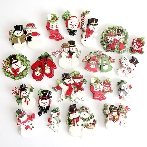 Anna Griffin - Stickers - Snow People Bundle