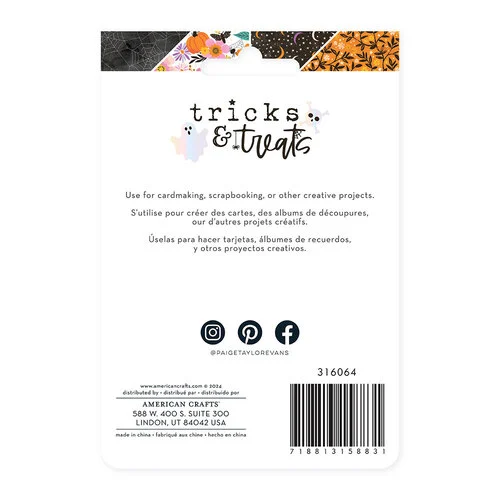 Paige Evans - Tricks And Treats Collection - Sequins And Trims
