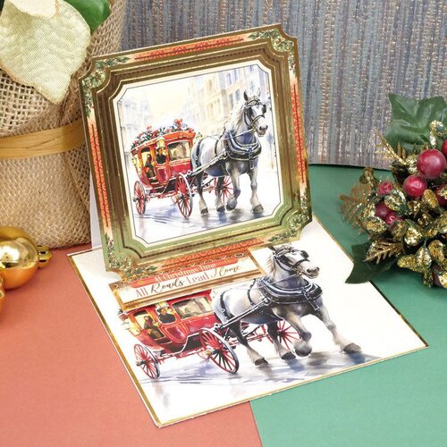 Hunkydory - Luxury Topper Set - A Christmas Carriage 5 Hunkydory - Luxury Topper Set - A Christmas Carriage
