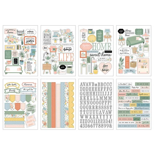 Echo Park - Our Happy Place Collection - Sticker Book