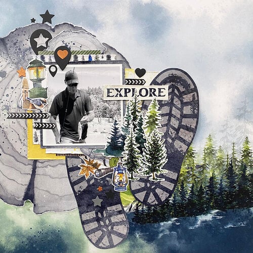 Paper Rose - 12 x 12 Collection Pack - Mountain Trek 2 Paper Rose - 12 x 12 Collection Pack - Mountain Trek