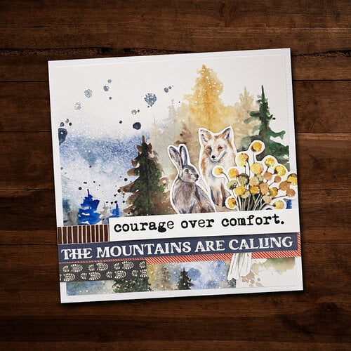 Paper Rose - 12 x 12 Collection Pack - Mountain Trek 3 Paper Rose - 12 x 12 Collection Pack - Mountain Trek