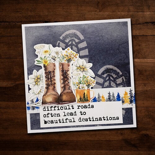 Paper Rose - 12 x 12 Collection Pack - Mountain Trek 9 Paper Rose - 12 x 12 Collection Pack - Mountain Trek