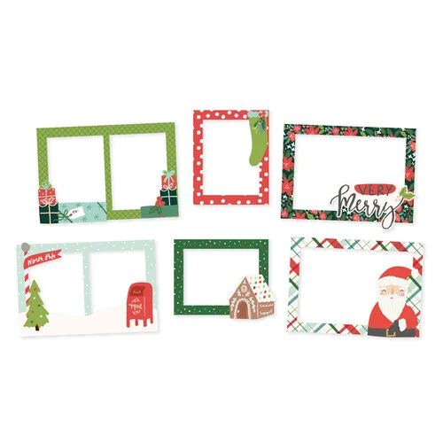 Simple Stories - Santas Village Collection - Chipboard Frames 2 Simple Stories - Santas Village Collection - Chipboard Frames