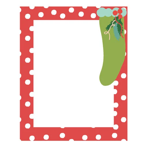 Simple Stories - Santas Village Collection - Chipboard Frames 4 Simple Stories - Santas Village Collection - Chipboard Frames