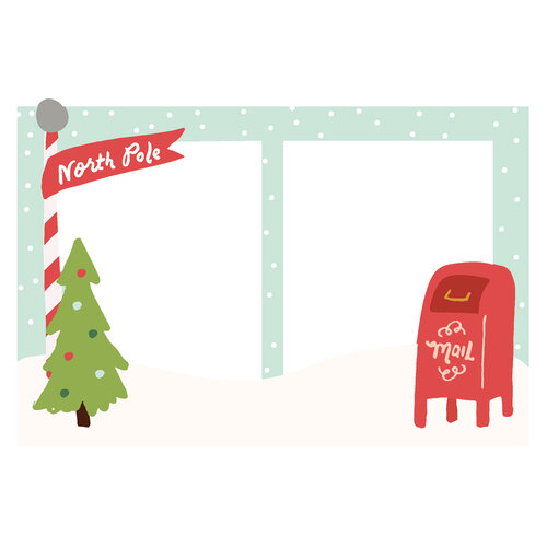 Simple Stories - Santas Village Collection - Chipboard Frames 7 Simple Stories - Santas Village Collection - Chipboard Frames