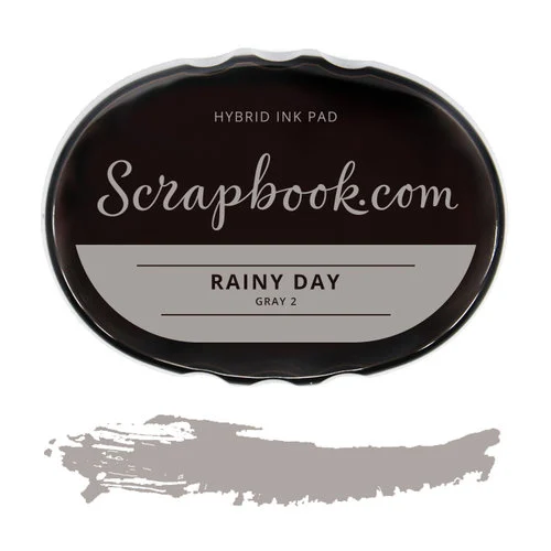 Scrapbook.com - Premium Hybrid Ink Pad - Rainy Day 1 Scrapbook.com - Premium Hybrid Ink Pad - Rainy Day