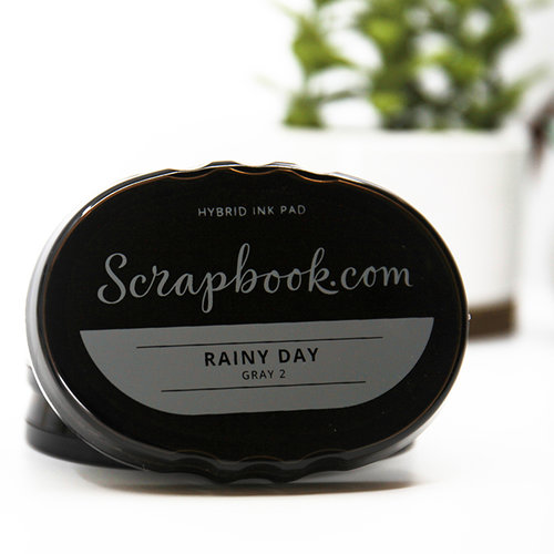 Scrapbook.com - Premium Hybrid Ink Pad - Rainy Day 3 Scrapbook.com - Premium Hybrid Ink Pad - Rainy Day