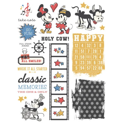 Simple Stories - Say Cheese Classic Mouse Collection - Rub Ons 3 Simple Stories - Say Cheese Classic Mouse Collection - Rub Ons