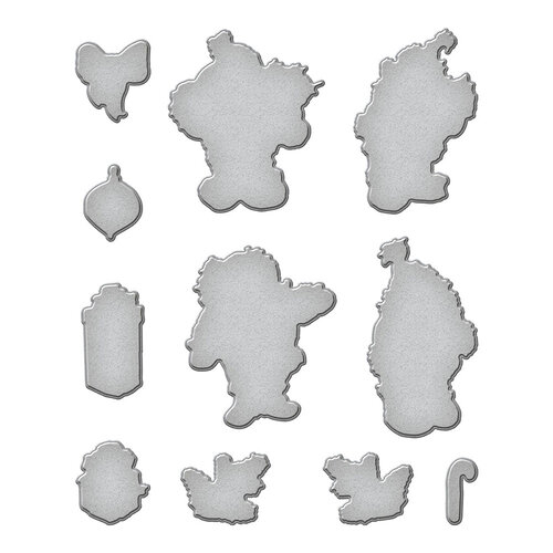 Spellbinders - Simon Hurley - Etched Dies - Sketched Santas 2 Spellbinders - Simon Hurley - Etched Dies - Sketched Santas