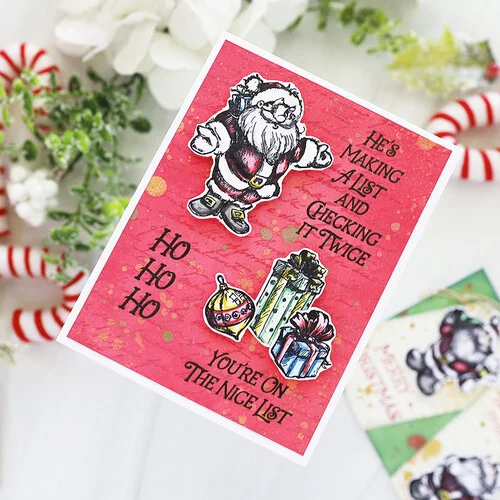 Spellbinders - Simon Hurley - Etched Dies - Sketched Santas 5 Spellbinders - Simon Hurley - Etched Dies - Sketched Santas