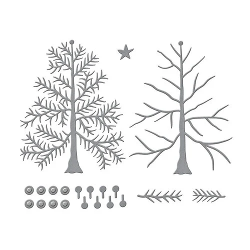 Spellbinders - Etched Dies - Faux Embroidered Spruce 2 Spellbinders - Etched Dies - Faux Embroidered Spruce