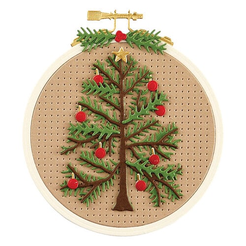 Spellbinders - Etched Dies - Faux Embroidered Spruce 4 Spellbinders - Etched Dies - Faux Embroidered Spruce