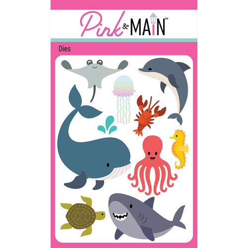 Pink and Main - Dies - Ocean Animals 1 Pink and Main - Dies - Ocean Animals