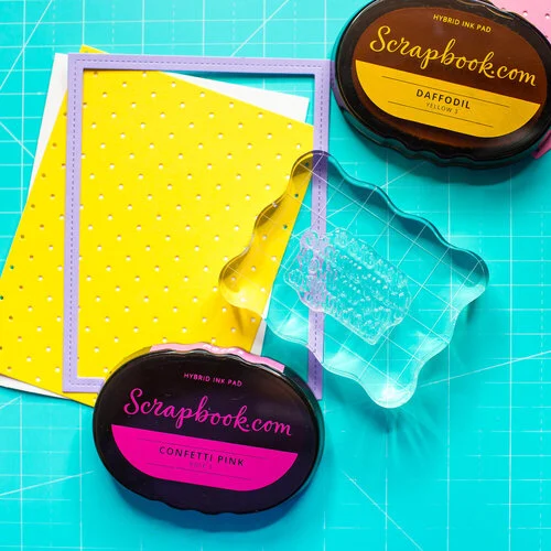 Scrapbook.com - Perfect Clear Acrylic Stamp Block Bundle - Assorted Sizes - 4 Pack 6 Scrapbook.com - Perfect Clear Acrylic Stamp Block Bundle - Assorted Sizes - 4 Pack