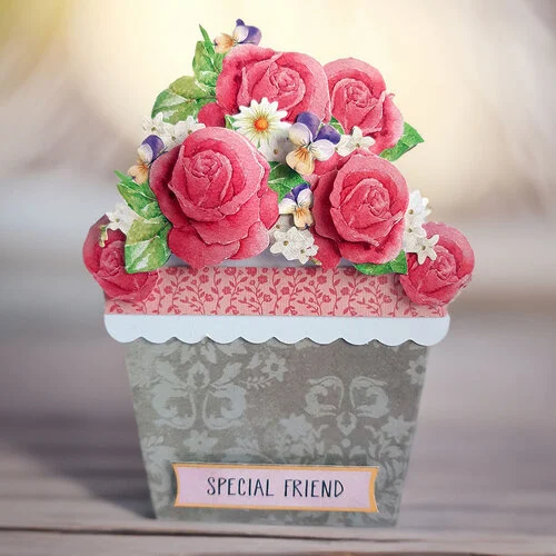 Katy Sue Designs - Card Making Kit - Flower Patch Pots 2 Katy Sue Designs - Card Making Kit - Flower Patch Pots