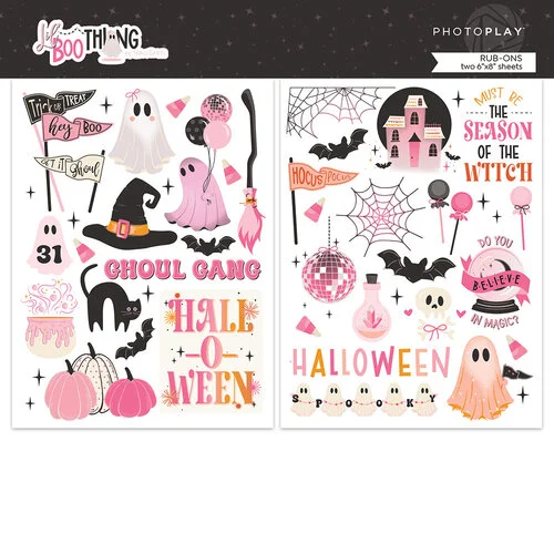 PhotoPlay - Lil' Boo Thing Collection - Rub Ons