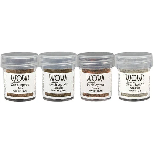 WOW! - Quad Collection - Embossing Powder - Building Blocks 1 WOW! - Quad Collection - Embossing Powder - Building Blocks