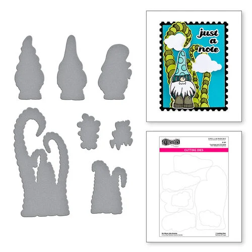 Spellbinders - Dylusions - Etched Dies - No Place Like Gnome 1 Spellbinders - Dylusions - Etched Dies - No Place Like Gnome