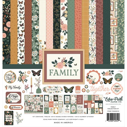 Echo Park - Family Collection - 12 x 12 Collection Kit