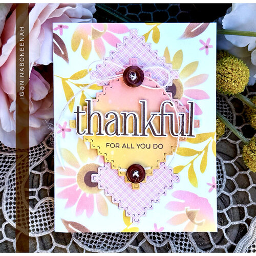 Papertrey Ink - Stencils - Sunflower Garden 3 Papertrey Ink - Stencils - Sunflower Garden