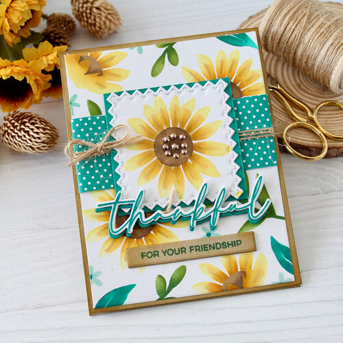 Papertrey Ink - Stencils - Sunflower Garden 4 Papertrey Ink - Stencils - Sunflower Garden