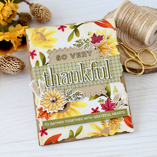 Papertrey Ink - Stencils - Sunflower Garden 5 Papertrey Ink - Stencils - Sunflower Garden