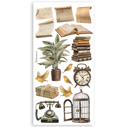 Stamperia - Golden Harmony Collection - Paper Cut-Outs - Double-Face - 4 Sheets 3 Stamperia - Golden Harmony Collection - Paper Cut-Outs - Double-Face - 4 Sheets