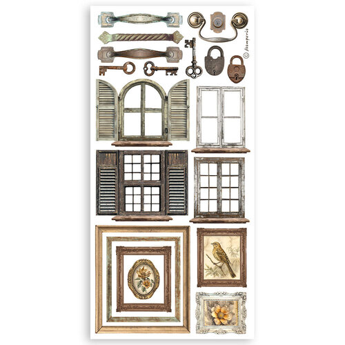 Stamperia - Golden Harmony Collection - Paper Cut-Outs - Double-Face - 4 Sheets 5 Stamperia - Golden Harmony Collection - Paper Cut-Outs - Double-Face - 4 Sheets