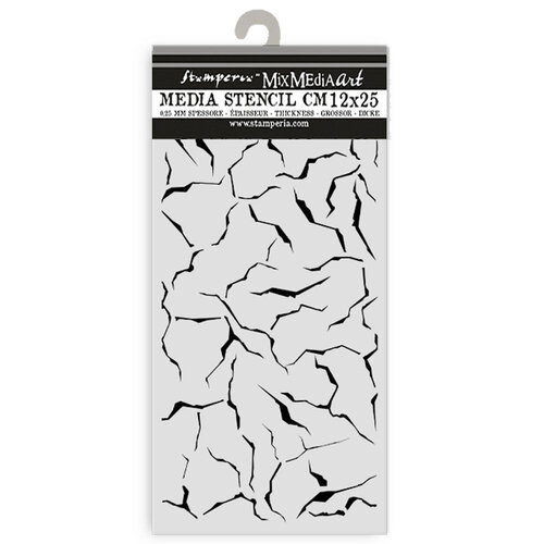 Stamperia - Golden Harmony Collection - Stencils - Crackle
