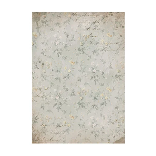 Stamperia - Golden Harmony Collection - A6 Rice Paper - Backgrounds - 8 Pack