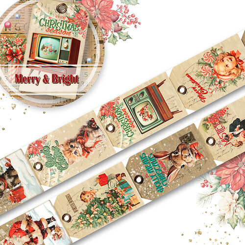 Memory Place - Merry & Bright Collection - Washi Tape - 2 2 Memory Place - Merry & Bright Collection - Washi Tape - 2
