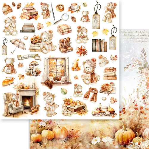 Memory Place - Beary Cozy Collection - 12 x 12 Collection Pack 7 Memory Place - Beary Cozy Collection - 12 x 12 Collection Pack