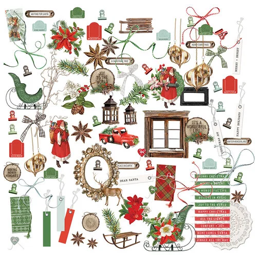 49 and Market - Evergreen Season Collection - Laser Cut Elements 2 49 and Market - Evergreen Season Collection - Laser Cut Elements