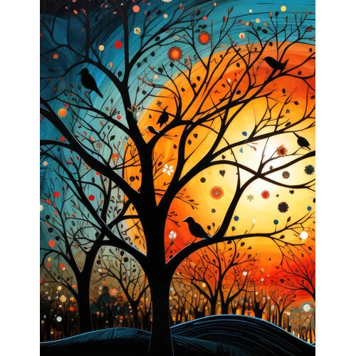 Picket Fence Studios - Fabulously Glossy A2 Card Fronts - A Fall Evening