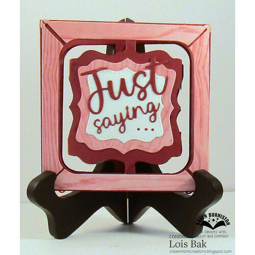 Karen Burniston - Craft Dies - Fancy Solid Frame