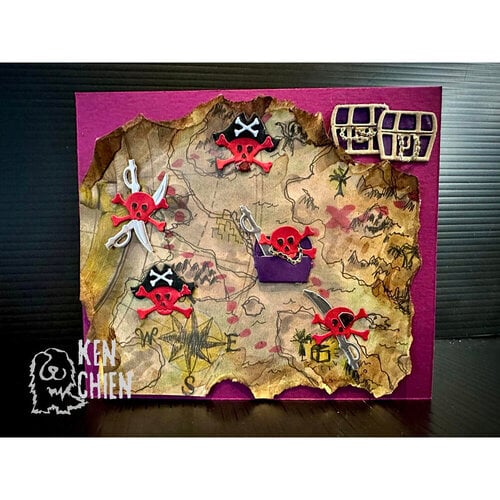 Karen Burniston - Craft Dies - Pirate Borders