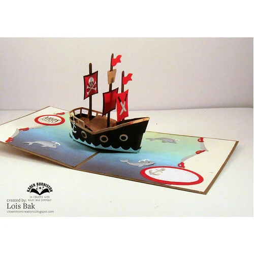 Karen Burniston - Craft Dies - Pirate Borders