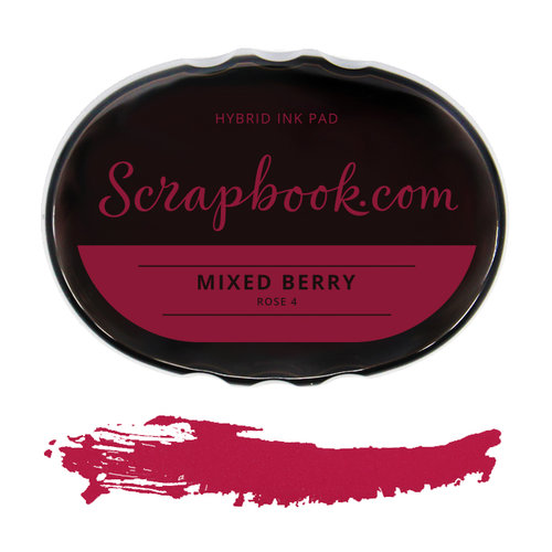 Scrapbook.com - Premium Hybrid Ink Pad - Mixed Berry 1 Scrapbook.com - Premium Hybrid Ink Pad - Mixed Berry