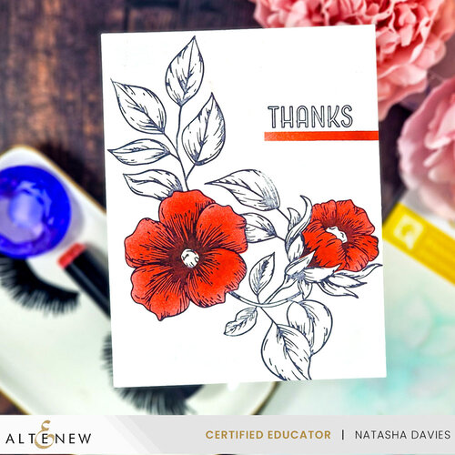 Altenew - Builder Stencil - 3 In 1 Set - Blossoming Bouquet 4 Altenew - Builder Stencil - 3 In 1 Set - Blossoming Bouquet
