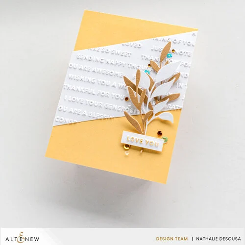 Altenew - Embossing Folder - 3D - Raised Sentiments 4 Altenew - Embossing Folder - 3D - Raised Sentiments