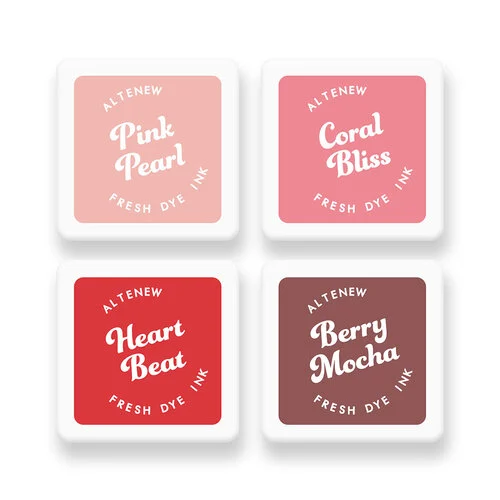 Altenew - Fresh Dye Ink Pad - Mini Cube Set - Tea Party 1 Altenew - Fresh Dye Ink Pad - Mini Cube Set - Tea Party